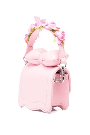 Rose,Appliqué Mini Bag MONNALISA KIDS | 39E00350830090